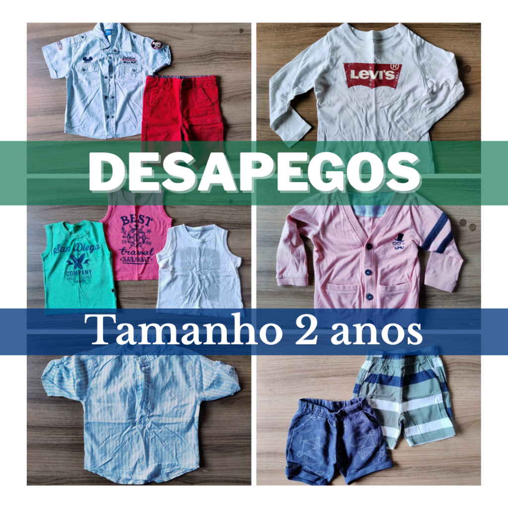 (Desapegos/Brechó Bebê) Roupas Infantil – 