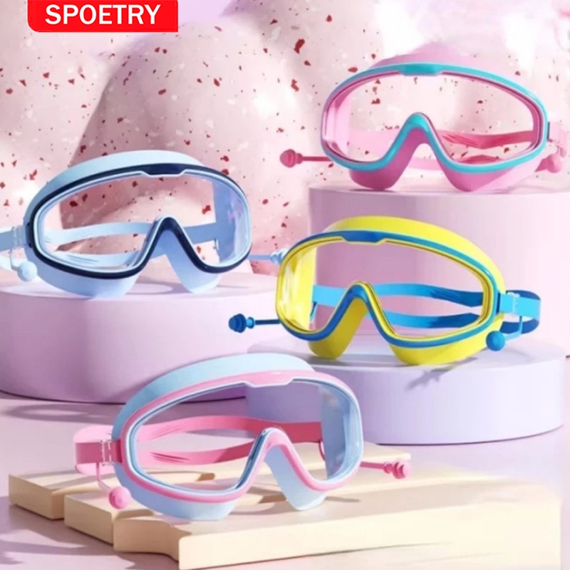 BR- Óculos De Natação Para Crianças Antiembaç