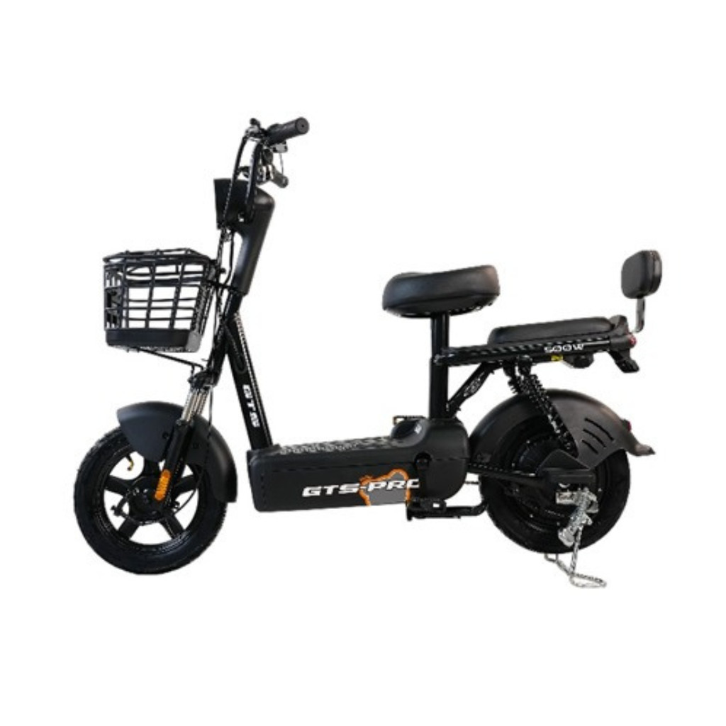 Scooter Moto Elétrica 500w GTS Preta Encosto Luxo