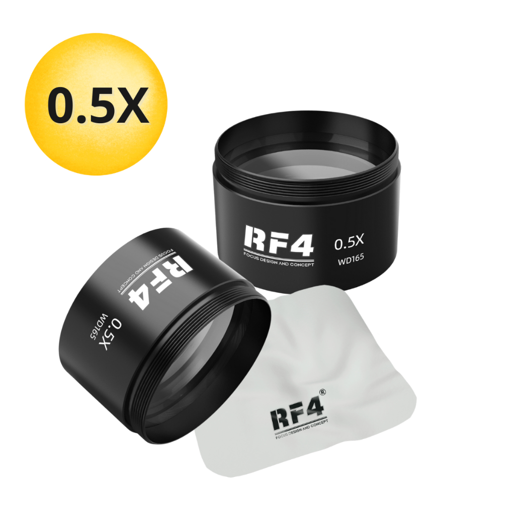 Lente Auxiliar 0.5x Objetiva Para Microscópio Bin