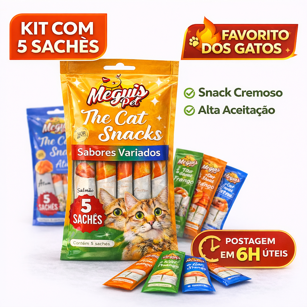 Petisco Para Gatos Churu MeguisPet – Tubos d