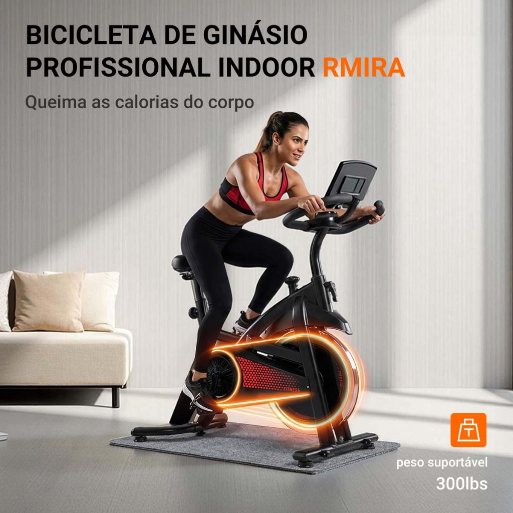 Bicicleta de Ginásio Profissional Indoor Rmira &#