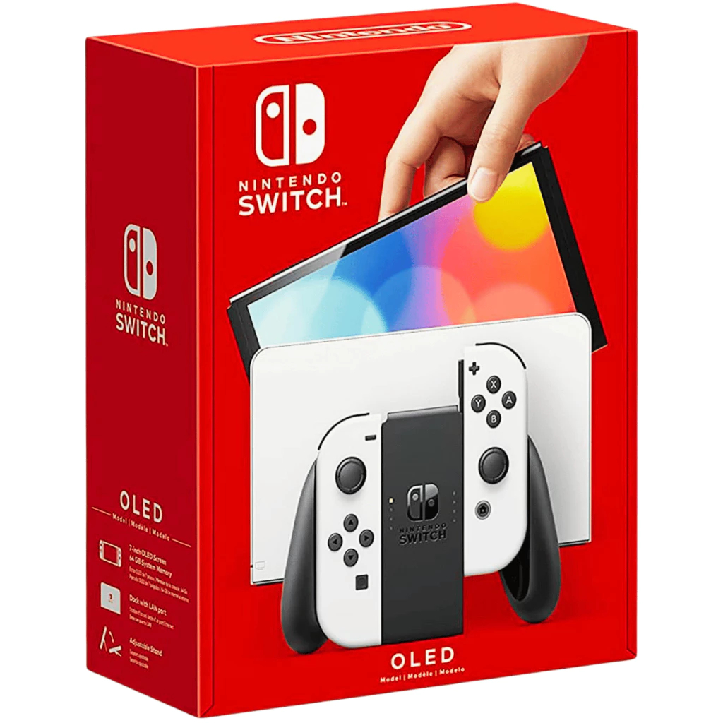 Nintendo Switch Oled Desbloqueado Novo + Cartão m