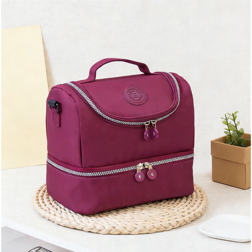 Bolsa Térmica Quadrado de Mão com Alça Ajustáv