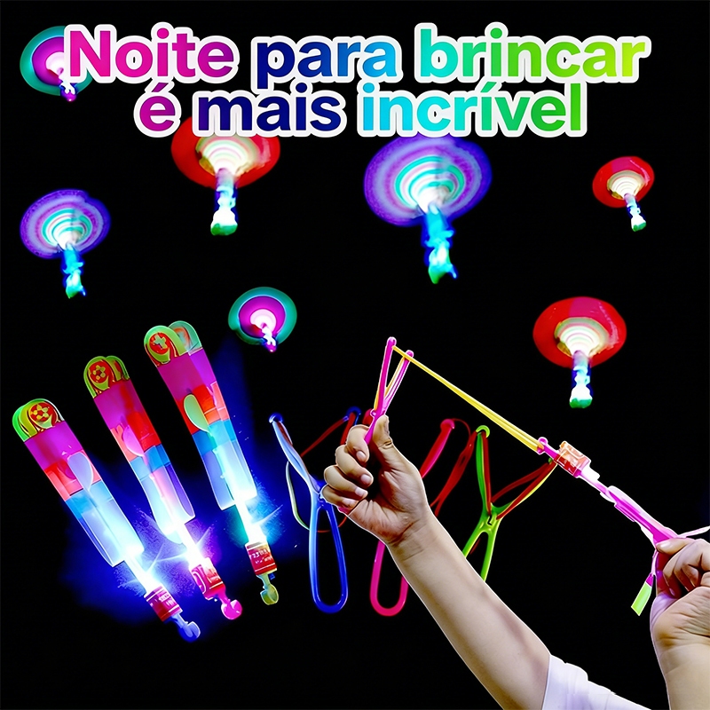 Kit 20/15/10/5 Brinquedo Avatar Voador Rotativo Fo