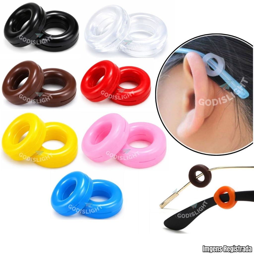 Kit 1/2/3/4/5/10 Trava Suporte De Óculos Magico P