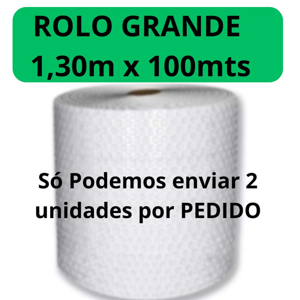 Proteção Com Bolhas De Plástico 1,20 X 100mts A