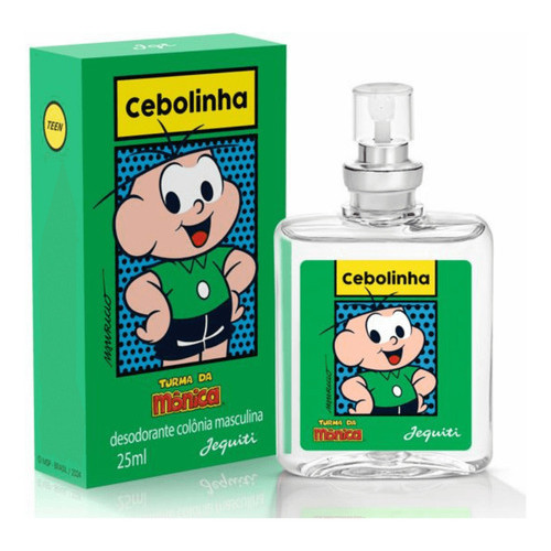 Perfume Infantil Cebolinha Jequiti 25ml | Turma da