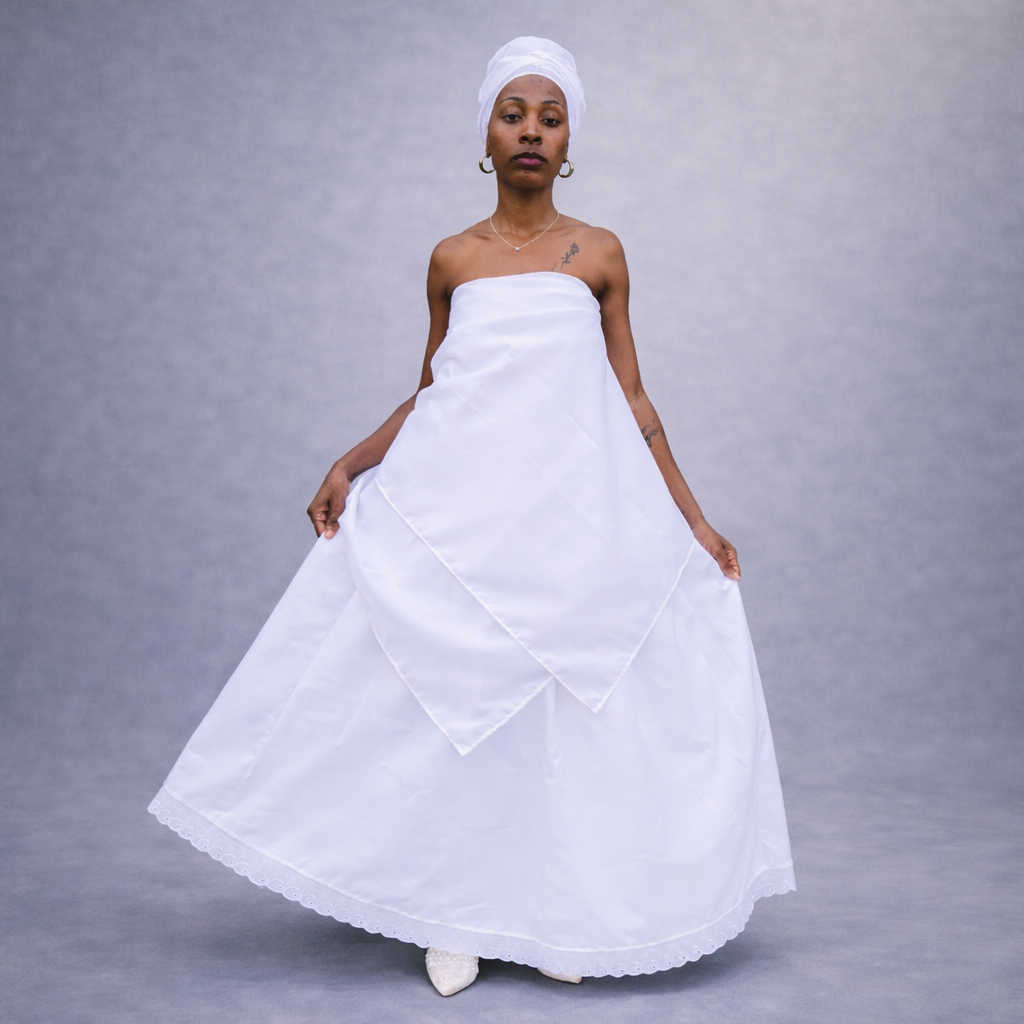 CONJUNTO FEMININO RAÇÃO UMBANDA CANDOMBLE SAIA O