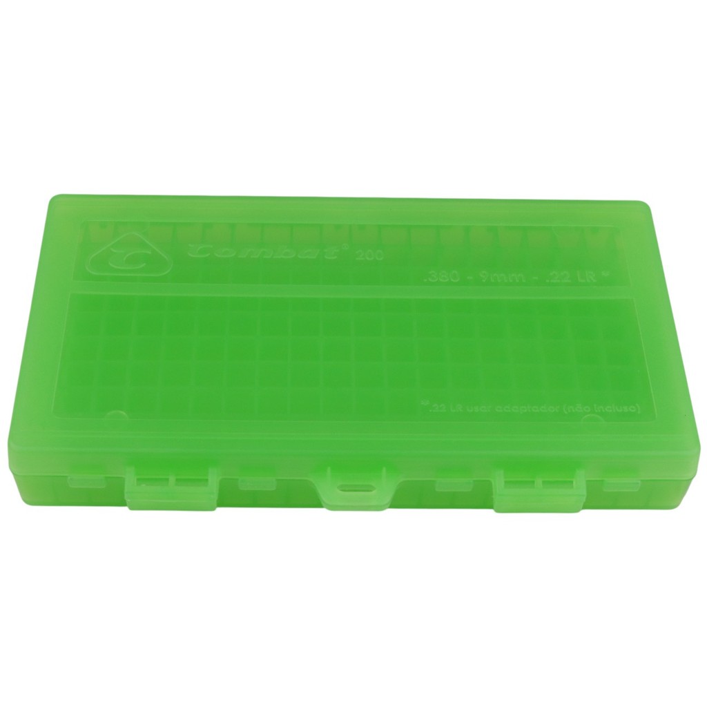 Caixa de Munição Combat para 200 Munições .380