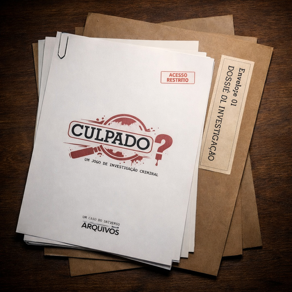 Jogo de Detetive Investigação Criminal