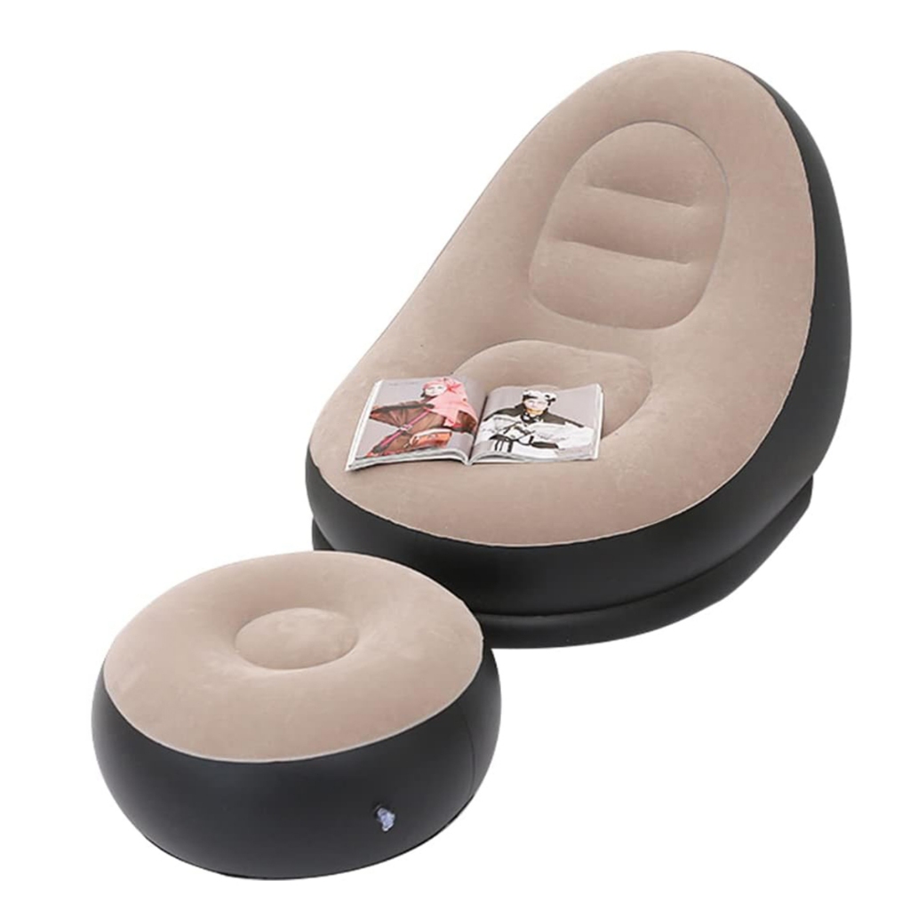 Sofá Cama Inflável Portátil Poltrona Dobrável 