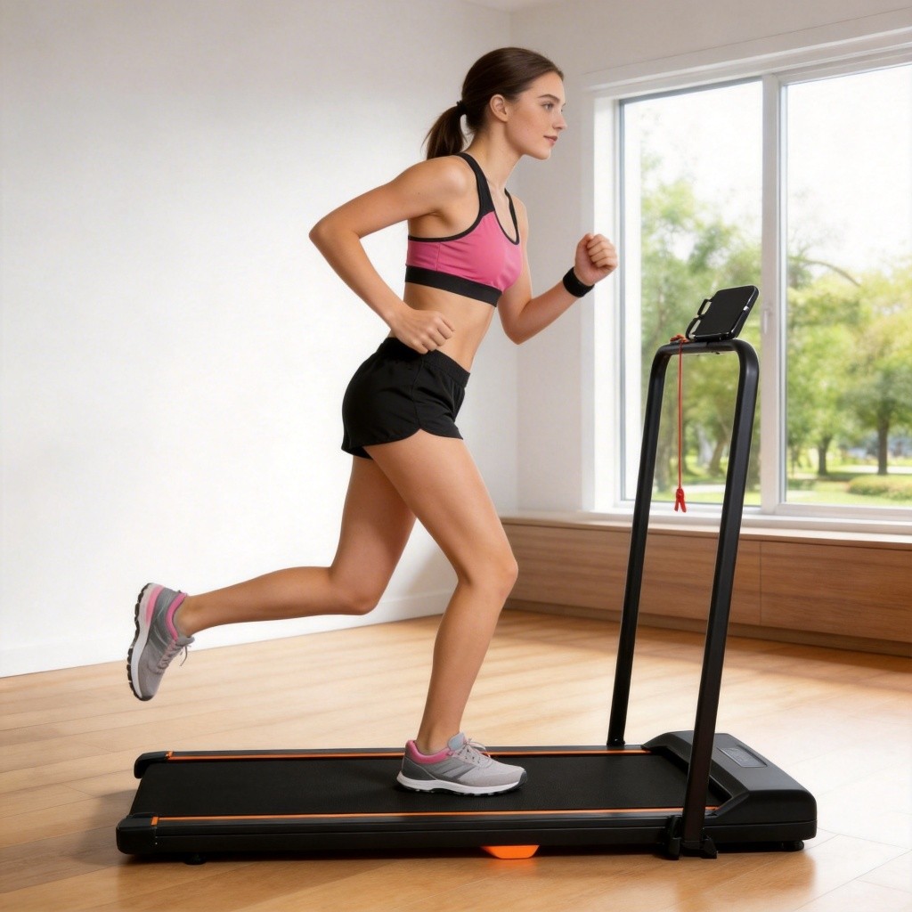 Esteira inteligente, capacidade de peso de 100 kg,