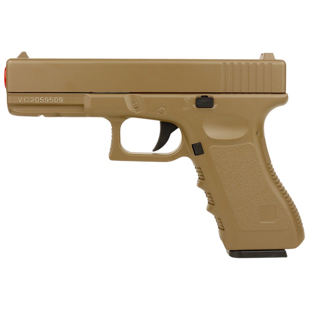 Pistola de Airsoft Spring VG GK V20 Tan Mola Full 