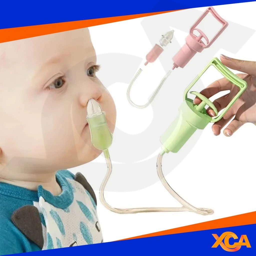 Aspirador Nasal Infantil Silicone Macio Portátil 
