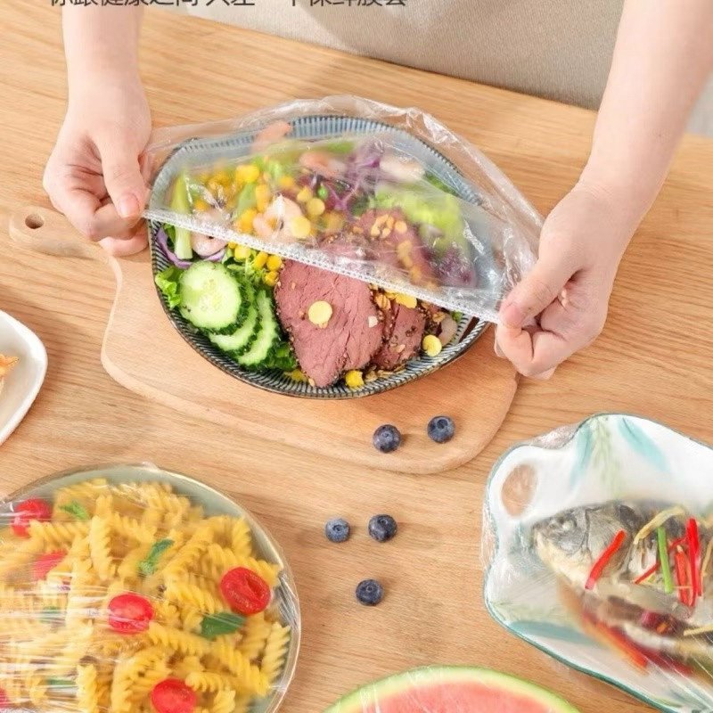 Kit com 100 Unidades de Tampa De Plástico descart