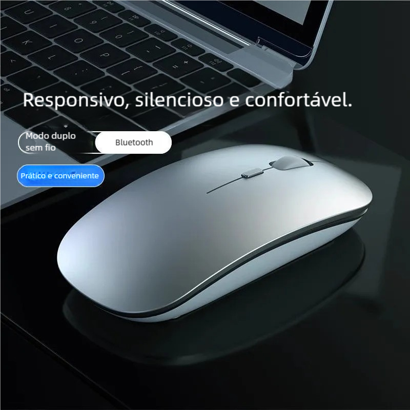 Mouse Recarregável Wireless Home Office – B