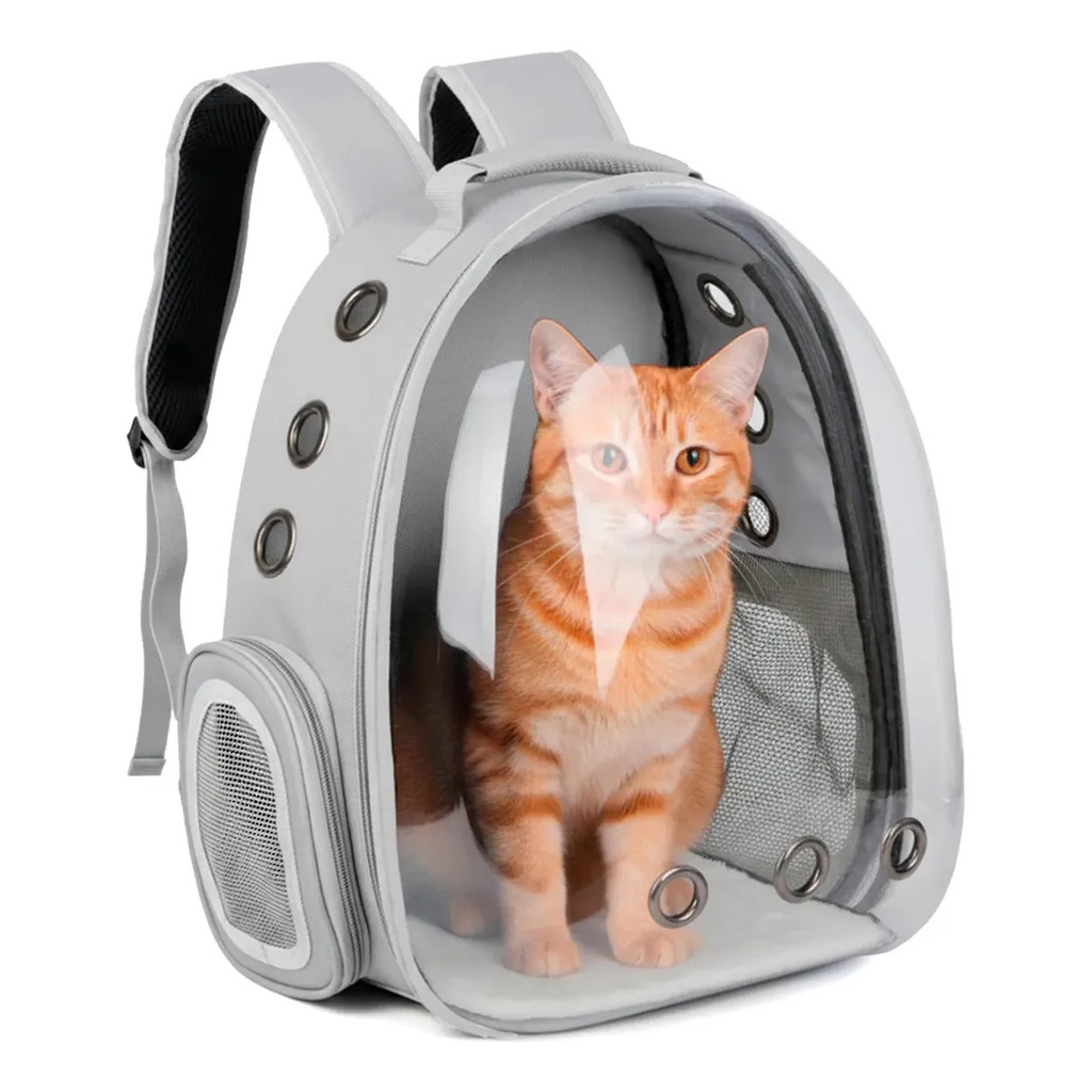 Mochila Pet visão panorâmica inteligente seguran