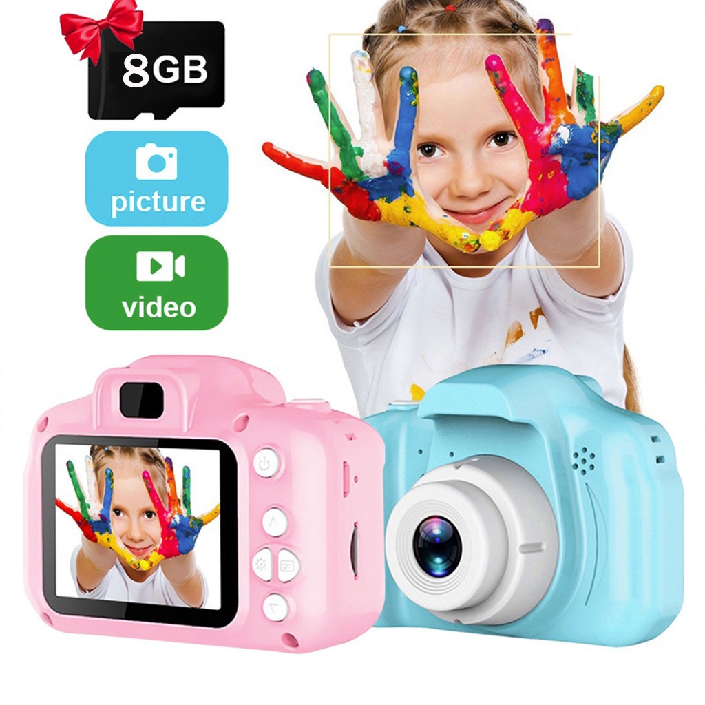 GLEDD Mini Câmera Digital Infantil/Recarregável/