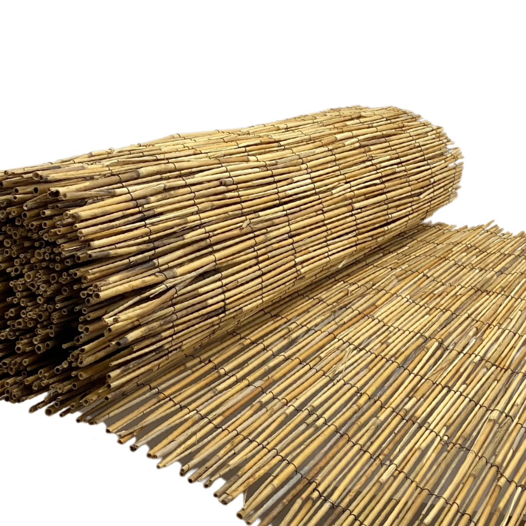 5m² Esteira de Bambu Natural Pergolado Forro Pare