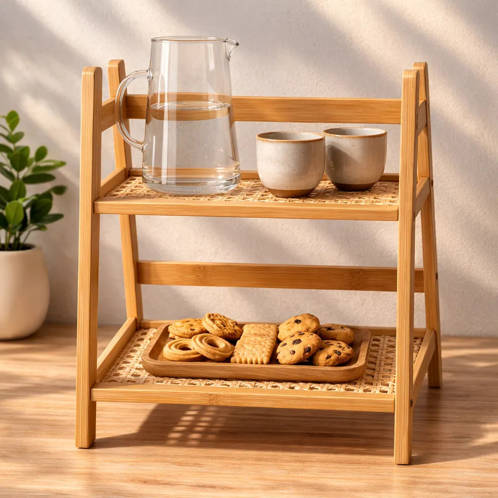 Prateleira Organizador Multiuso Bambu Cozinha Banh