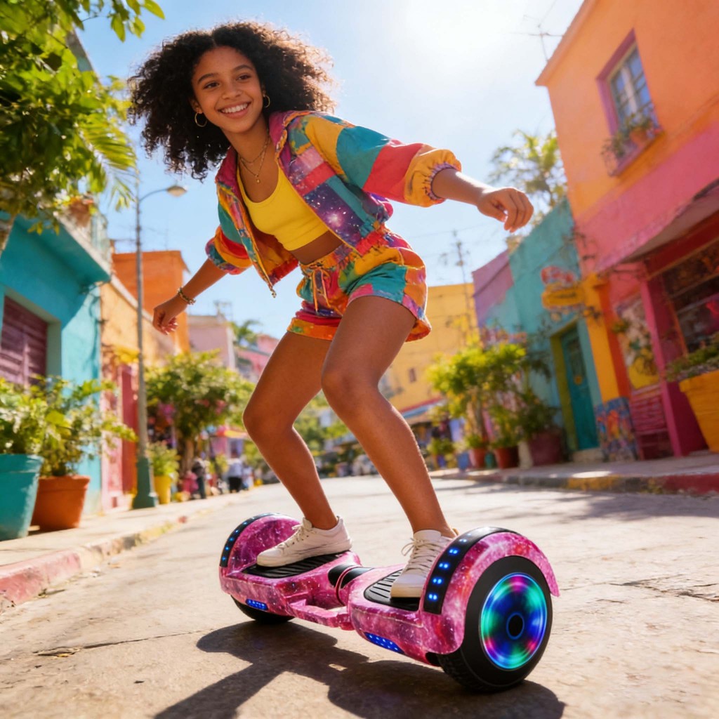 Hoverboard Elétrico Bivolt – Infantil E Adu