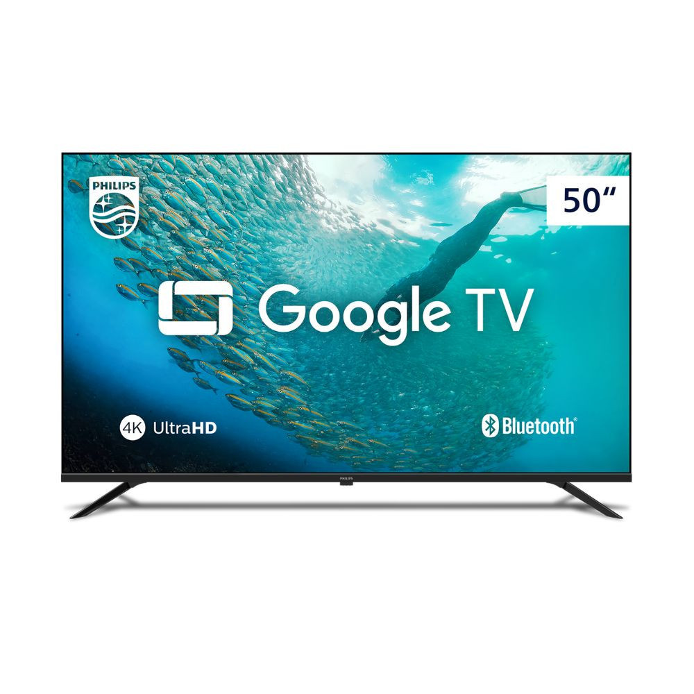 Smart TV LED 50 Ultra HD 4K Philips 50PUG7019 com 
