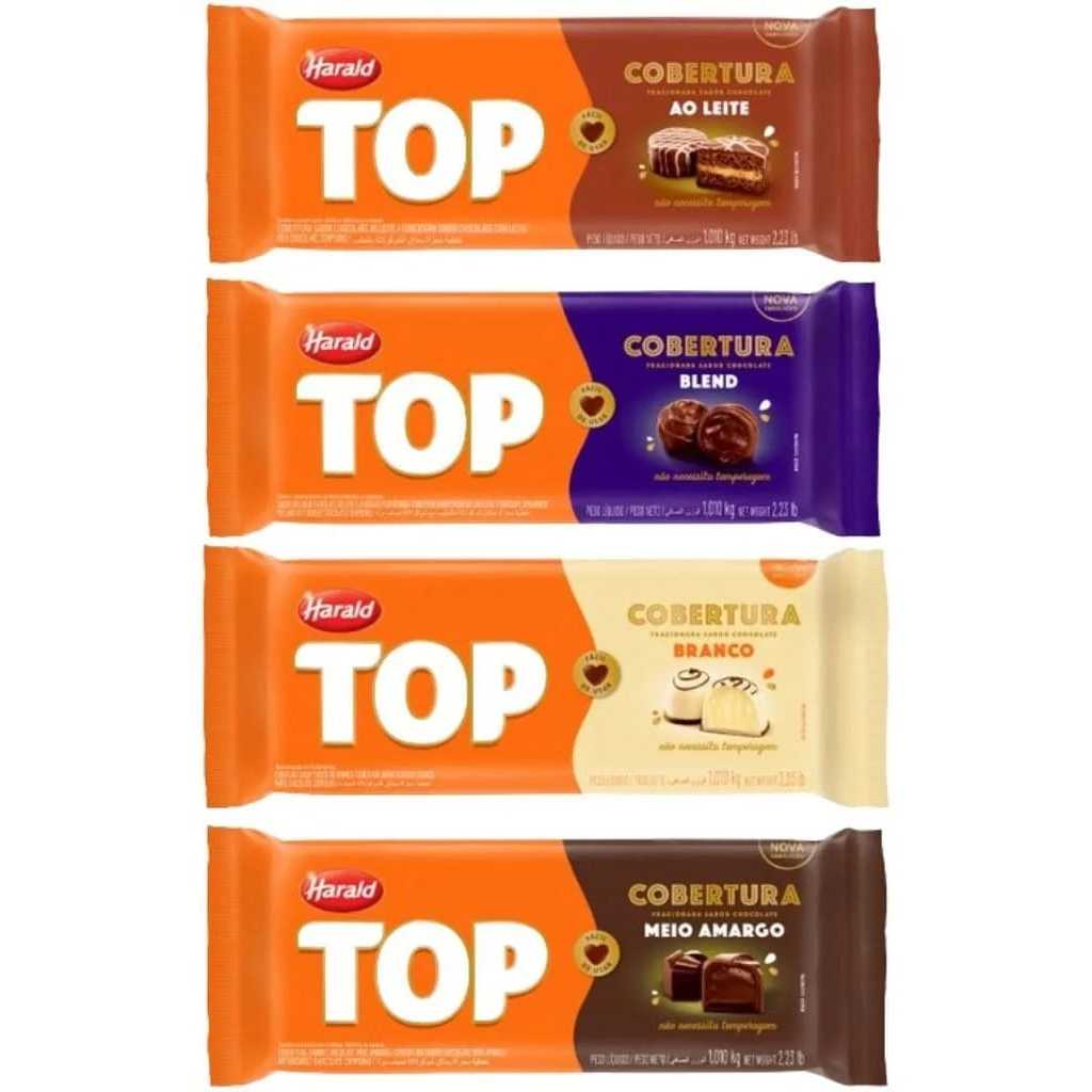 Coberturas de Chocolate Top Harald Fracionados 1,0