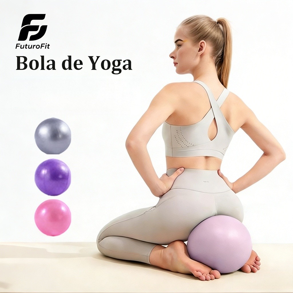 Mini Bola 25cm De PVC Exercício Yoga Pilates Gina