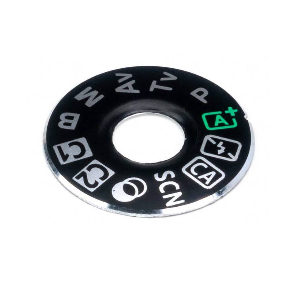 Disco Adesivo Do Seletor Dial Câmera Canon 80d