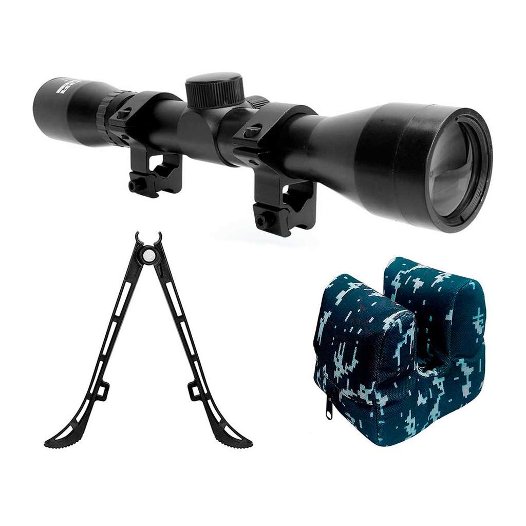 Luneta Rossi Sport 4×32 + Bipe Tático + Sand