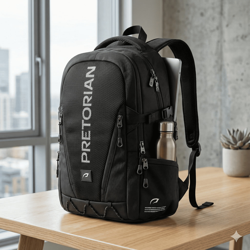 Mochila Pretorian 18L Reforçada Confortável Para