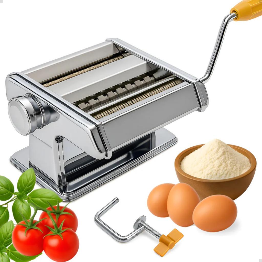 Máquina de Macarrão Manual para Lasanha, Talhari
