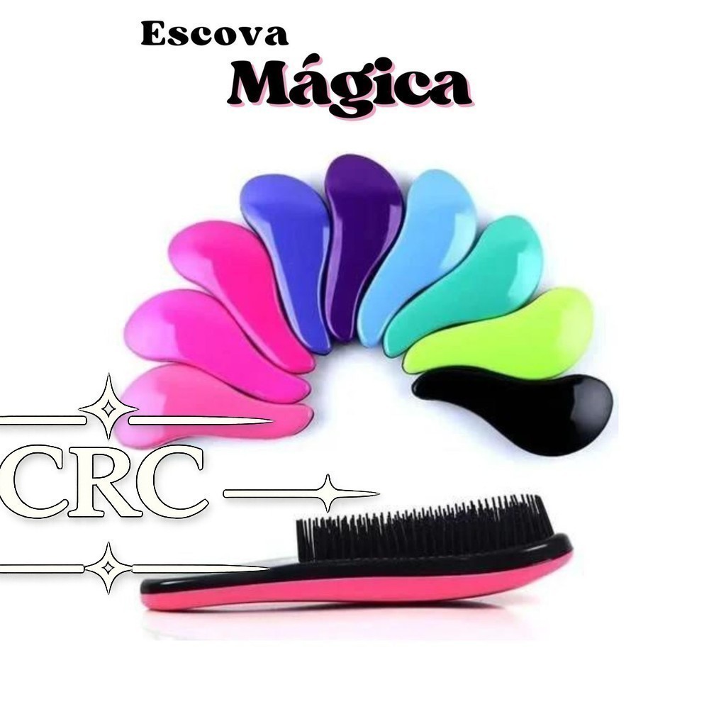 Escova Mágica Desembaraçadora  Envio SortidoNJP0