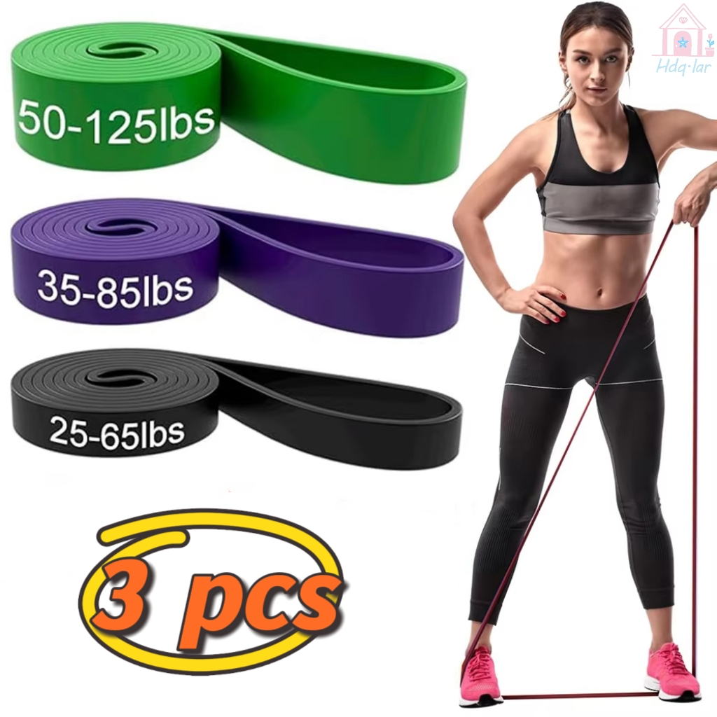 Kit 3 Elástico Super Band Borracha Crossfit Extra