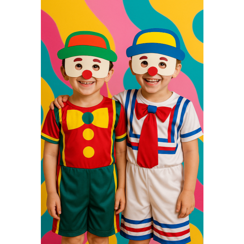 FANTASIA INFANTIL PATATI OU PATATA COM MÁSCARA DE