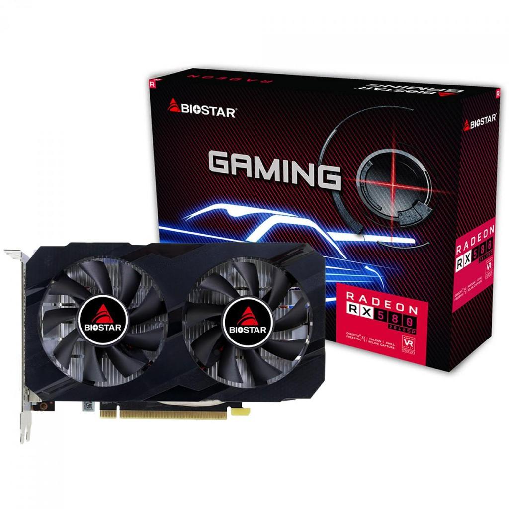 Placa de Vídeo Biostar AMD Radeon RX 580 2048SP, 