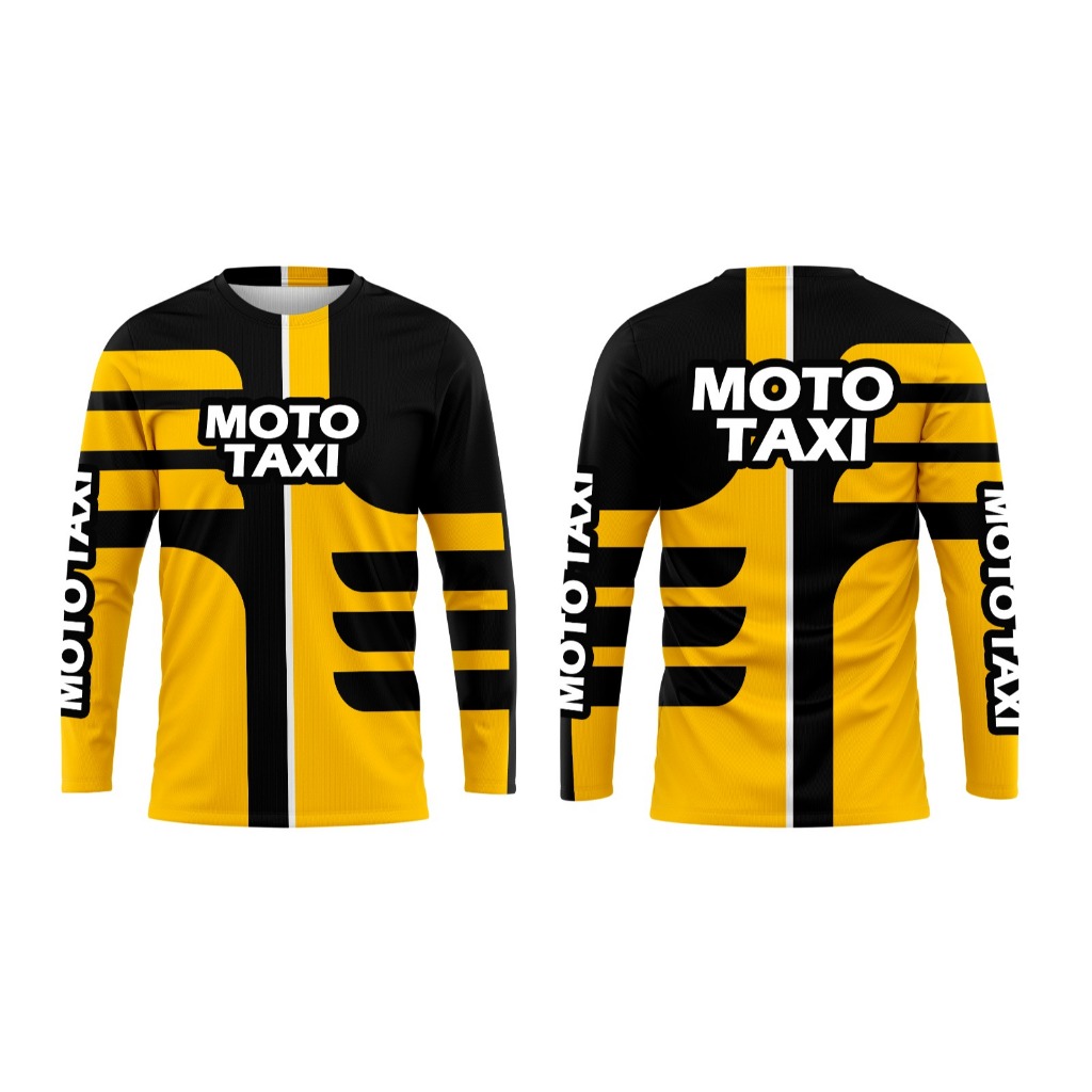 Camisa Moto Taxi, Moto Uber Moto 99 Pop Manga Long