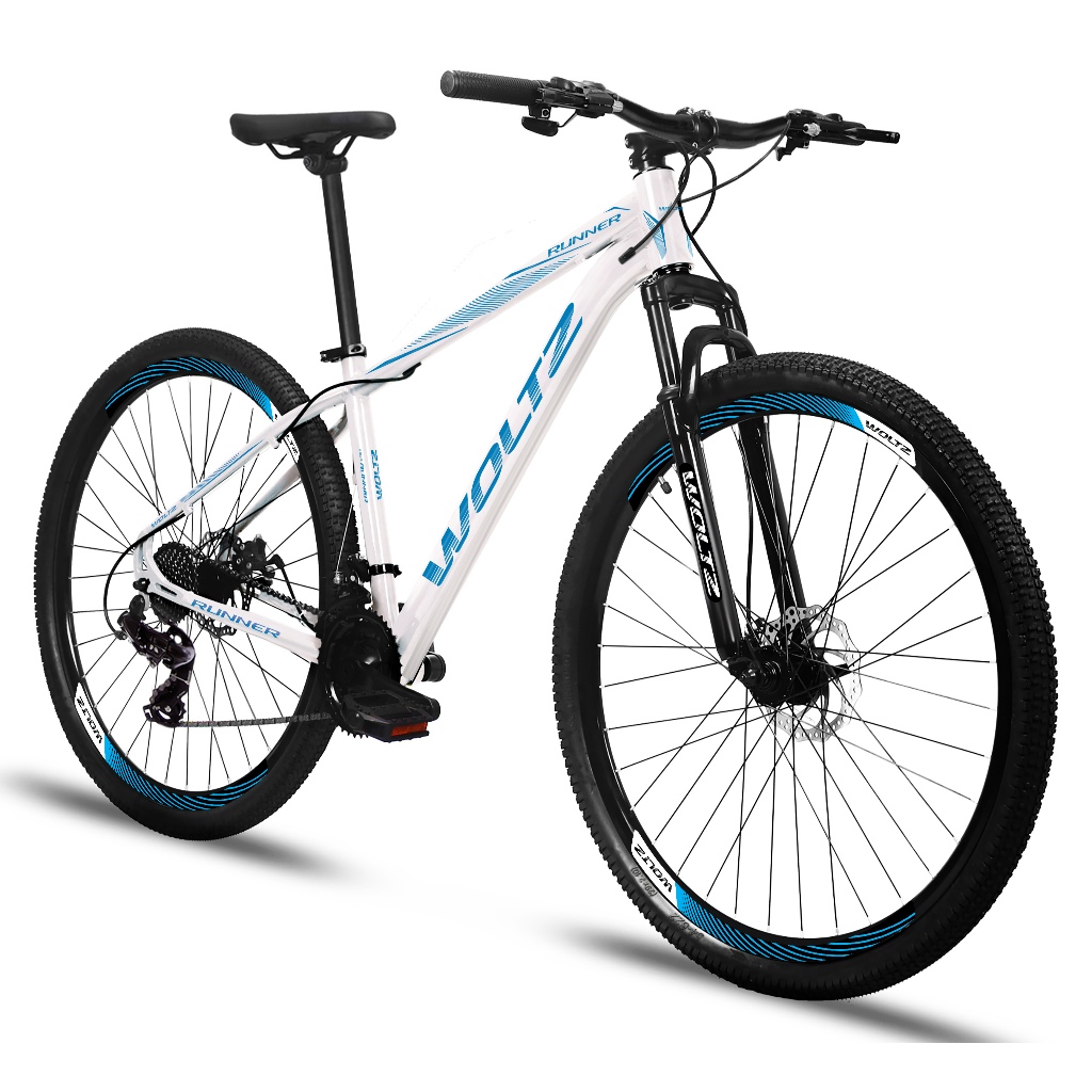 Bicicleta Aro 29 Woltz Runner 24 Marchas Freios A 