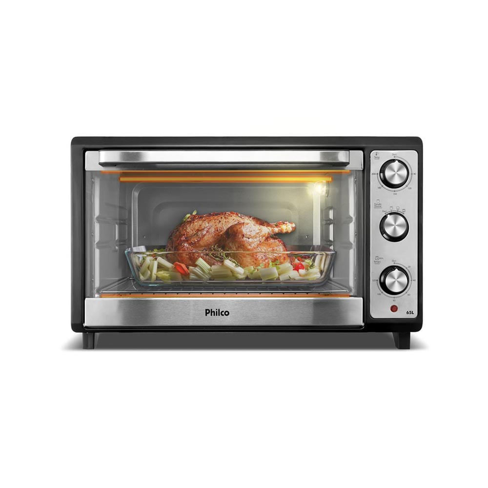 Forno Elétrico 65 Litros Philco Dupla Resistênci
