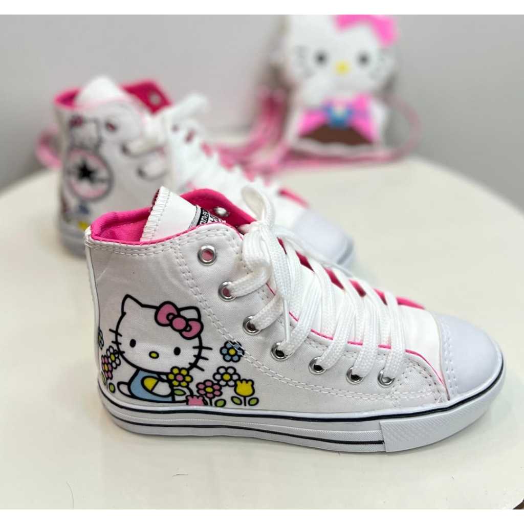 tênis escolar infantil feminino botinha leve e fl