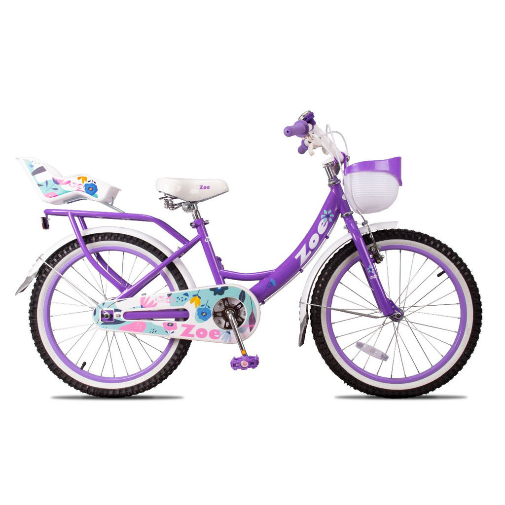BICICLETA PRO X INFANTIL ZOE VINTAGE ARO 20 CESTA 