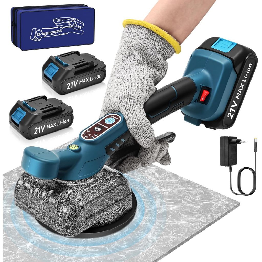 Maquina De Assentar Piso Elétrica Recarregável 5