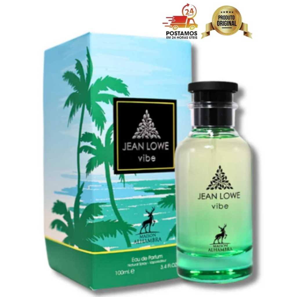 Perfume Árabe Unisex Jean Lowe Vibe Maison Alhamb
