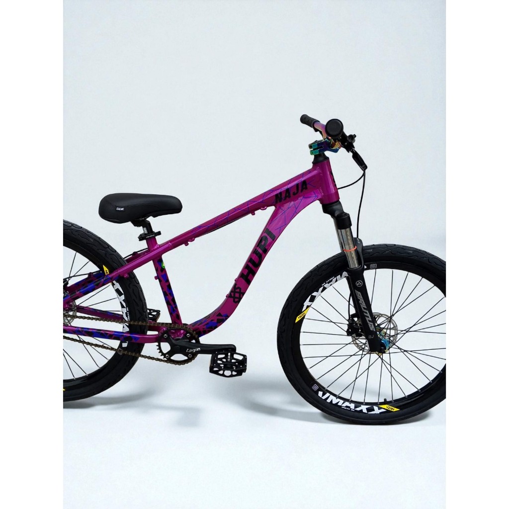 Bicicleta Hupi Naja Cubo Barulhento Camaleão grau