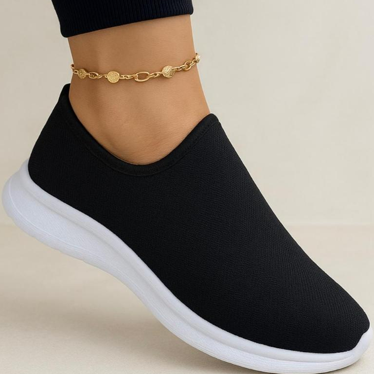 Tênis Meia Feminino Caminhada Academia Confortáv