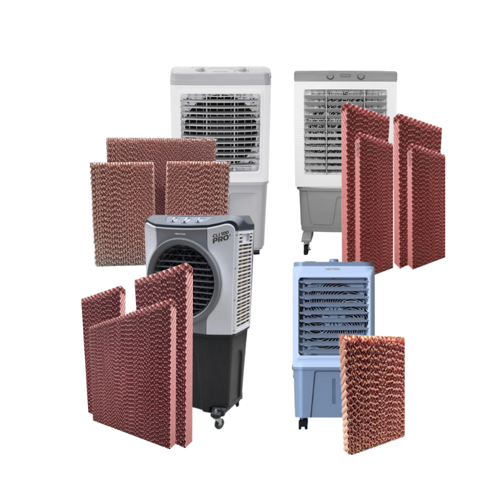 Kit Colmeias Filtros (Placas Evaporativas) Jogo Cl