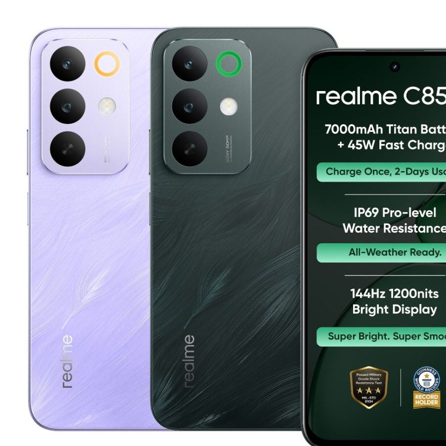 CELULAR REALME C85 PRO 256GB E 8 RAM COM NFC DOIS 