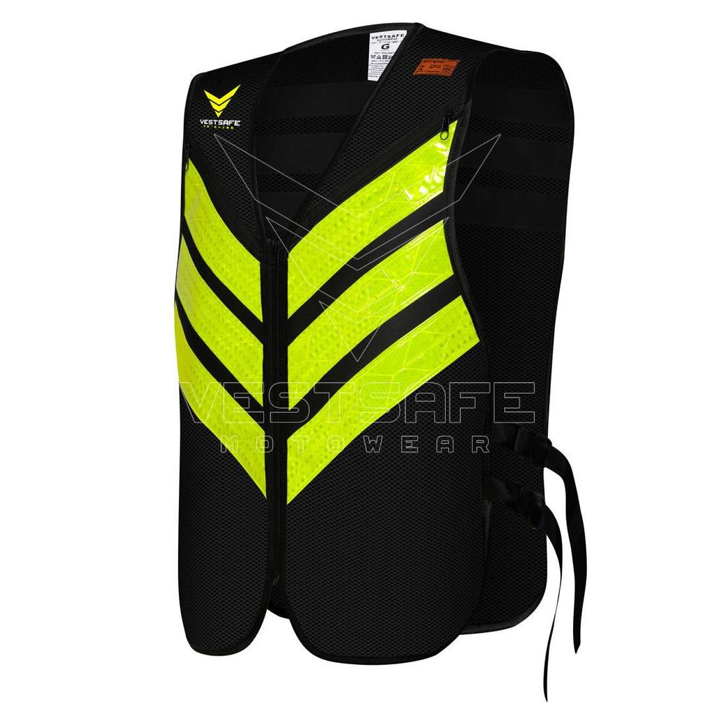 COLETE REFLETIVO DE ALTA VISIBILIDADE PARA MOTOBOY