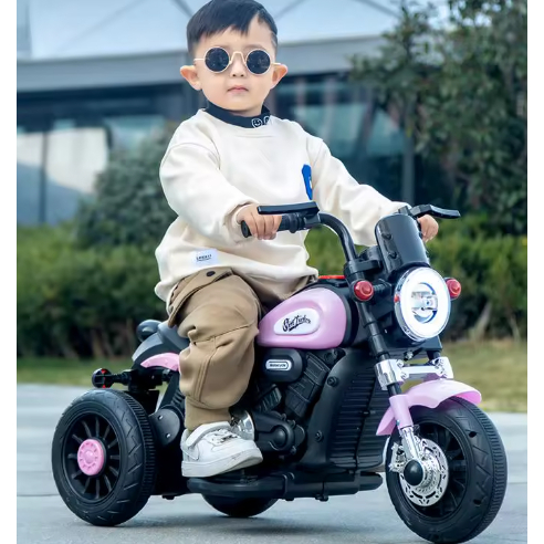 Mini Moto Elétrica Infantil 6V  Som, Luz e Movime